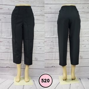 bend over medium black slacks ( 5 for $20 )